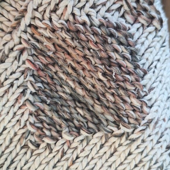 David Brett Vintage Floral Pattern Sweater Knitted Cotton Made in USA size Large - Picture 7 of 16